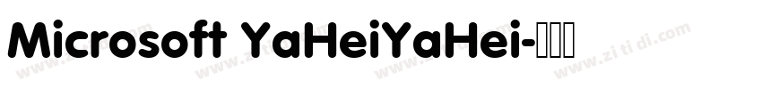Microsoft YaHeiYaHei字体转换
